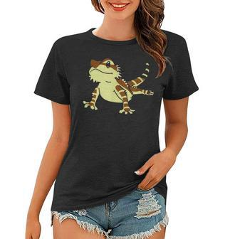 Baby Cute Bearded Dragon Lover Dad Mom Funny Women T-shirt - Seseable