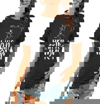 Baking Mom Baker Bake Bakery Hobby Women T-shirt | Mazezy