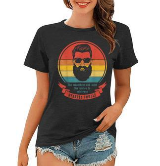 Bearded Funcle Funny Uncle Definition Distressed Vintage Women T-shirt | Mazezy AU
