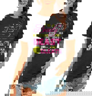 Beauty In The Street Beast In My Cleats GirlsWomen Softball Women T-shirt | Mazezy