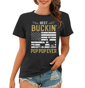 Best Buckin Pop Pop Ever Funny Gift Deer Hunter Cool Hunting Gift For Mens Women T-shirt - Seseable