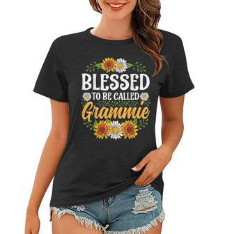 Blessed To Be Called Grammie Mothers Day Women T-shirt | Mazezy