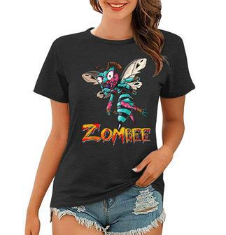 Boo Bee Zombee Zombie Funny Beekeper Halloween Costume Gifts Women T-shirt - Thegiftio UK
