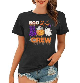 Boo Boo Crew Funny Nurse Halloween Ghost Costume V26 Women T-shirt - Thegiftio UK