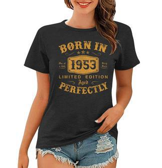 Born In 1953 70 Years Old 70Th Birthday Gifts For Men Women T-shirt | Mazezy
