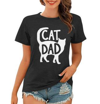 Cat Dad V2 Women T-shirt - Monsterry AU