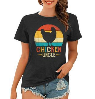 Chicken Lover Uncle Gift Chicken Uncle Poultry Farmer Gift For Mens Women T-shirt | Mazezy
