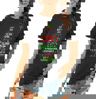 Christmas Cheer Is Teaching Music Santa Elf Teacher Group Women T-shirt - Thegiftio