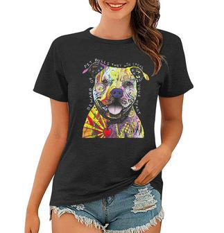 Colorful Baby Pit-Bull Terrier Lover Dad Mom Funny Kidding Women T-shirt - Thegiftio UK