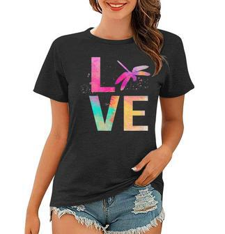 Colorful Dragonfly Mom Gifts Dragonfly V2 Women T-shirt - Seseable