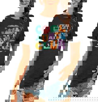 Cool Aunt Club Aunties Groovy Funny Retro Cool Aunt Club Women T-shirt | Mazezy