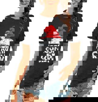 Cousin Crew Santa T Christmas Family Matching Pajamas V2 Women T-shirt - Thegiftio