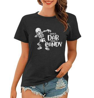 Cute Dab For Candy Halloween Funny Women T-shirt - Monsterry AU
