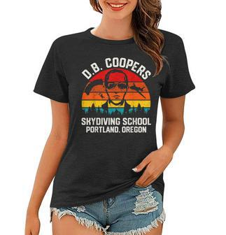 D B Coopers Skydiving School Portland Oregon Funny Cooper Women T-shirt - Thegiftio UK