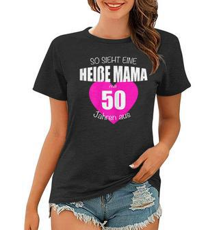 Damen 50 Geburtstag Frauen Geschenk Mama 50 Jahrgang 1970 Frauen Tshirt - Seseable