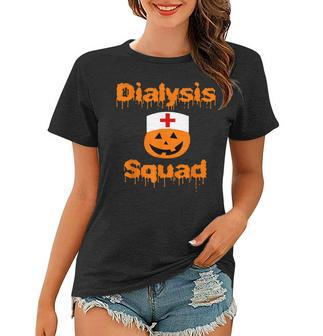 Dialysis Squad Nurse 2019 Funny Halloween Women T-shirt | Mazezy