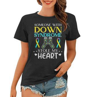 Down Syndrome Awareness Day 2021 Parents Dad Mom Family Gift Women T-shirt - Seseable