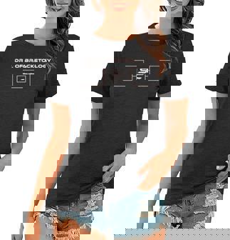 Dr Of Bracketology Women T-shirt | Mazezy