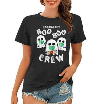 Emergency Boo Boo Crew - Funny Nurse Halloween Er Ed Ward Women T-shirt - Thegiftio UK