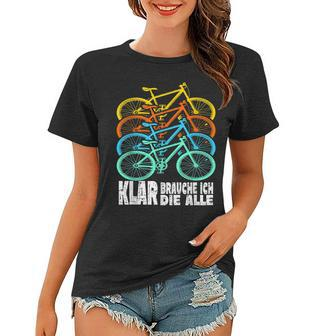 Fahrrad Mountainbike Radfahrer Lustiger Spruch Ebike Frauen Tshirt - Seseable