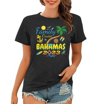 Family Cruise Bahamas 2023 Matching Group Summer Vacation Women T-shirt | Mazezy DE