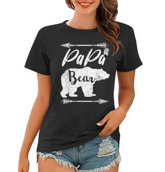 Fathers Day Gifts From Wife Papa Bear T Shirt Top Best Women T-shirt | Mazezy