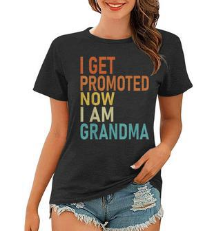 First Time Grandma Expecting Grandson Granddaughter Family Women T-shirt - Thegiftio UK
