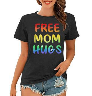 Free Mom Hugs Free Mom Hugs Lgbt Kids Funny Women T-shirt - Seseable