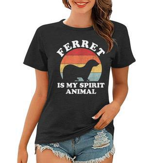 Frettchen Ist Mein Geist Tierliebhaber Frauen Tshirt - Seseable