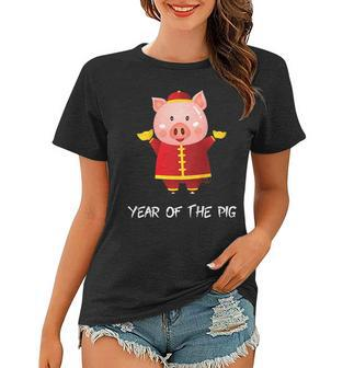 Funny Chinese New Year Of The Pig 2019 Birthday Gift Women T-shirt | Mazezy