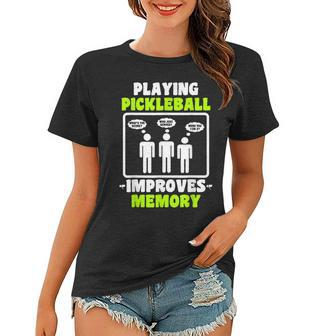 Funny Playing Pickleball Pickleball Players Gifts Men Women T-shirt - Seseable
