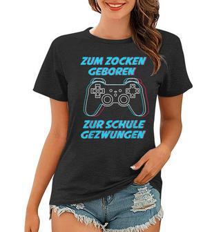 Gamer Videospiele Konsole Ps5 Gaming Geburtstag Zocken Frauen Tshirt - Seseable