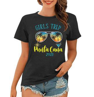 Girls Trip Punta Cana 2023 Womens Weekend Vacation Birthday V2 Women T-shirt | Mazezy