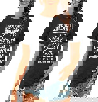 Grumpy Old Husband Spoiled Wife Grumpy Old Women T-shirt | Mazezy