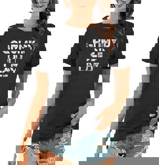 Grumpy Old Lady Funny For Grandma Mom Women T-shirt | Mazezy