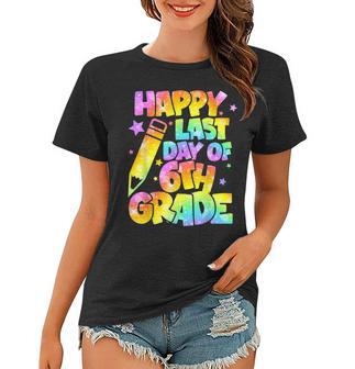 Happy Last Day Of 6Th Grade School Summer Teacher Students Women T-shirt | Mazezy