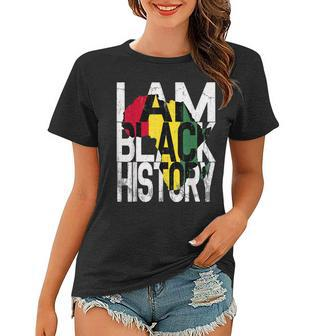 I Am Black History Month African American Pride Celebration V26 Women T-shirt - Seseable