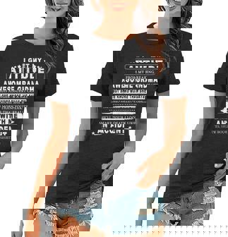 I Get My Attitude From My Freaking Awesome Grandma Women T-shirt | Mazezy