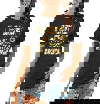 I Love Being A Grandma Sunflower Cute Bee Happy Mothers Day Women T-shirt | Mazezy