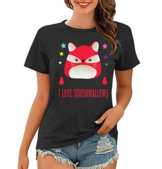 I Love Squishmallows Red Fox Birthday Squishy Shirt Women T-shirt | Mazezy