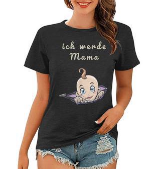 Ich Werde Mama Schwangerschaft Ich Bin Schwanger Frauen Tshirt - Seseable