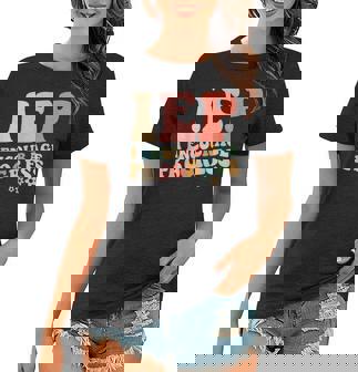 Iep I Encourage Progress Special Education Teacher Graphics Women T-shirt | Mazezy