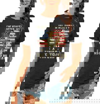 Im Not Veterans Wife Im Veteran Veterans Day Gift Gift For Womens Women T-shirt | Mazezy