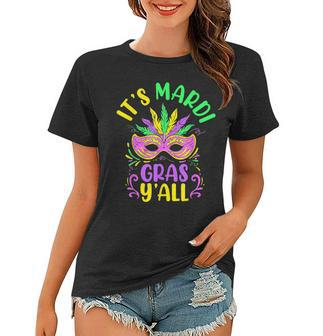 Its Mardi Gras Yall Shenanigan New Orleans Louisiana Women T-shirt - Seseable