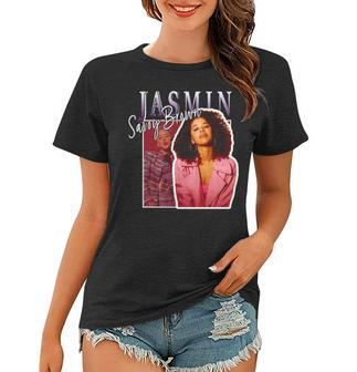 Jasmin Savoy Brown 90’S Yellowjackets Women T-shirt | Mazezy