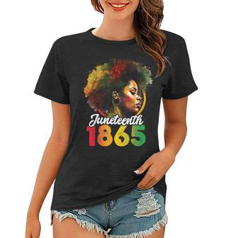 Junenth Is My Independence Day Womens Black Pride Women T-shirt | Mazezy DE