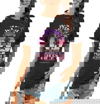 Just A Girl Who Loves Turtles Lovers Sea Turtle Girls Turtle Women T-shirt | Mazezy