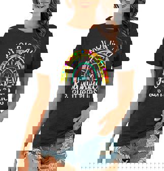 Lab Tech My Job Is All Rainbows And Butterflies Lab Week Women T-shirt | Mazezy