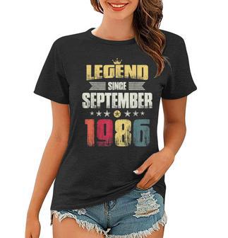 Legende Seit 1986 Frauen Tshirt zum 33. Geburtstag für Männer und Frauen - Seseable