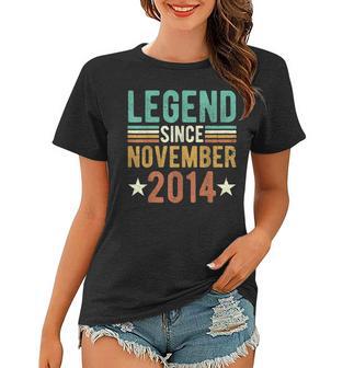 Legende Seit November 2014 Frauen Tshirt, 8 Jahre Jubiläum Edition - Seseable